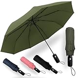 Regenschirm sturmfest I Taschenschirm leicht 390 Gramm I Regenschirm klein...