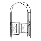 Dema Rosenbogen Dover 111x52,5x212 cm – Eleganter Torbogen als Rankhilfe...