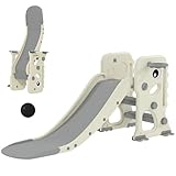 AIYAPLAY Kinderrutsche 3 in 1 klappbar Kleinkinderrutsche mit...