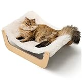 MEWOOFUN Katzenbett, Katzenbett Flauschig Hängematte Katze, Katzenbetten...