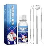Temporäres Zahnreparatur-Set für zu Hause – Zahnzement & Füllmaterial...
