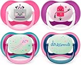 Philips AVENT Schnuller 6-18m ULTRA AIR Tag & Nacht (4er Pack): 2x...