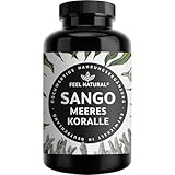 Sango Meereskoralle Kapseln - 180 Stück (2 Monate) - hochdosiert mit 660mg...