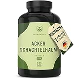 Ackerschachtelhalm - 360 Kapseln - 500mg Zinnkraut Extrakt - 10:1...