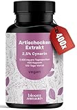 Artischockenextrakt Hochdosiert - 400 Kapseln - 2.400 mg pro Tagesdosis...