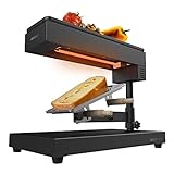 Cecotec Raclette Cheese&Grill 6000 Black. Potencia 600W, Función Grill,...