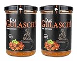 DAS GULASCH! - Premium Schweinegulasch im Doppelpack - 2 Gläser je 370g -...