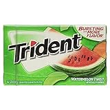 Trident Watermelon Twist zuckerfreier Kaugummi 14 Sticks (26,6g)