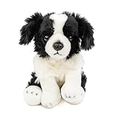 Teddys Rothenburg Kuscheltier Hund Border Collie 30 cm sitzend...
