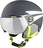 ALPINA ZUPO Visor Q-LITE - Hochwertiger & Leichter Skihelm Mit...