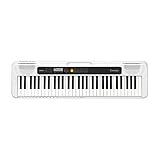 Casio Casiotone CT-S200WE Keyboard mit 61 Standardtasten, 400 Sounds & 77...