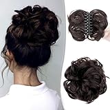 Krallen Clip Messy Bun Haarteil Haarteil mit Klammer Clip in Claw...