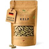 Kelp Kapseln 400mg – 346µg Jod aus Kelp – Hochdosiert & Laborgeprüft...