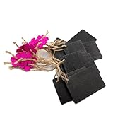 MAGICLULU 10Stücke Kreative Kleine Schiefertafel mit Juteschnur...