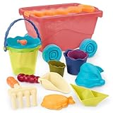 B. toys - Wavy-Wagon - Rot - Bollerwagen & Strandspielzeug - 10...