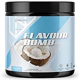 Neosupps Geschmackspulver Cocounut Cream 250g, Kalorienarmes Flavour Pulver...