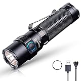 TrustFire Taschenlampe LED Aufladbar, MC3 LED Taschenlampe Extrem Hell 2500...