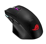 ASUS ROG Chakram kabellose Gaming Maus (2,4 GHz, Bluetooth, kabelgebunden...