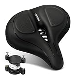 toptrek Fahrradsattel Herren Damen bequem Weich mit AirTag Groove, Fahrrad...