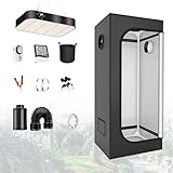 Growzelt, Abnehmbare Bodenwanne, Indoor-Hydrokultur-Pflanzenzuchtraum mit...