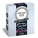 MISTER SIZE Kondome Probierpackung – Wide Package – 3er Pack (60-64 -...