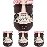 Schwartau Gelee Schwarze Johannisbeere, aus Fruchtsaft, 200g (Packung mit...