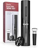 Elektrisches Weinflaschenöffner-Kit, Kabelloser Elektrischer Korkenzieher,...