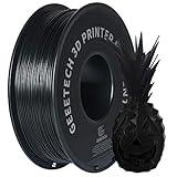 GEEETECH ABS Filament 1.75mm Schwarz, Drucker 3d Filaments 1KG 1 Spool