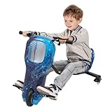 WindWilder Drift Scooter Kinder Elektro 250W, 3 Gänge Speed 10-20km/h LED...