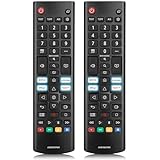 2er Pack Universal Fernbedienung für alle LG Fernseher UHD OLED EVO QHD...