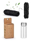 2x30m Nachhaltige Zahnseide Natur Floss Bambus-Aktivkohle Öko Zahnseide im...