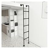 Hochbettleiter aus robustem Eisen mit Trittflächen, Trittpolster für...