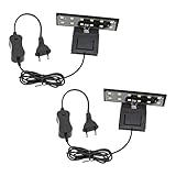 GERUI 2 stück Aquarien Led Lampe Aquarium Licht Led Nano Aquarium led...