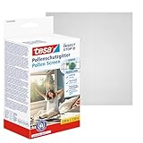 tesa Pollenschutzgitter - zuschneidbarer, transparenter Pollenschutz für...