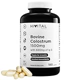 Colostrum 1500 mg. 180 Kapseln für 2 Monate. 100% Natürliches...