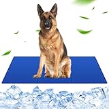 EPULLWUP Kühlmatte für Hunde Groß(90x50cm), Selbstkühlende Hundematte...