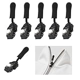 6 Stück Fix-Reißverschlusszieher, Universal-Reißverschluss,...