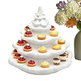 Behälter Gefüllte Eier - 4 Etagen Weihnachtsbaum Platte, 26 Löcher...