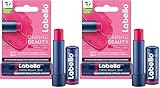 Labello Caring Beauty Pink Lippenpflegestift mit Farbe und Sonnenschutz,...