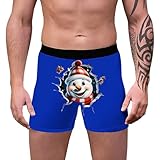 Warehouse Deal Retourenware, Weihnachts Boxershorts Herren Atmungsaktiv...