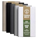 Terra Beds Premium Topper Spannbettlaken 180x200 cm - 200x200cm...