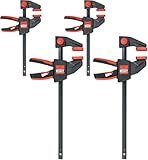 BESSEY Einhandzwingen-SET EZM-EZL-SET, 2x EZM15-6 und 2x EZL30-8,...