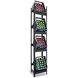 Floordirekt Getränkekistenregal für 4 Kisten - 200 x 40 x 30 cm -...