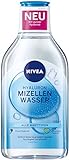 NIVEA Hydra Skin Effect Mizellenwasser (400 ml), pflegendes Hyaluron...