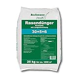 Beckmann Rasendünger Economic LZW 30+5+6 Langzeit Chloridarm Volldünger...