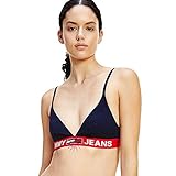 Tommy Hilfiger Triangle Bralette Unlined Andere Bhs, Damen, Blau (Desert...
