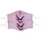 2pcs Damen Herren Mouth Shield Mouth Masken Gesichtsmaske Seide Face...