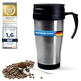Dimono Coffee-2-go Thermobecher aus Edelstahl Trinkbecher Isotasse...