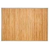 Atmosphera - Bambus-Lamellen-Teppich - natur 120x170 cm - Beige