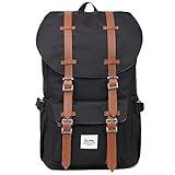 KAUKKO Rucksack Damen Herren Daypack mit Laptopfach für 15 Zoll Notebook...